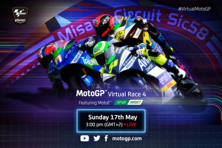 carrera virtual MotoGp 20