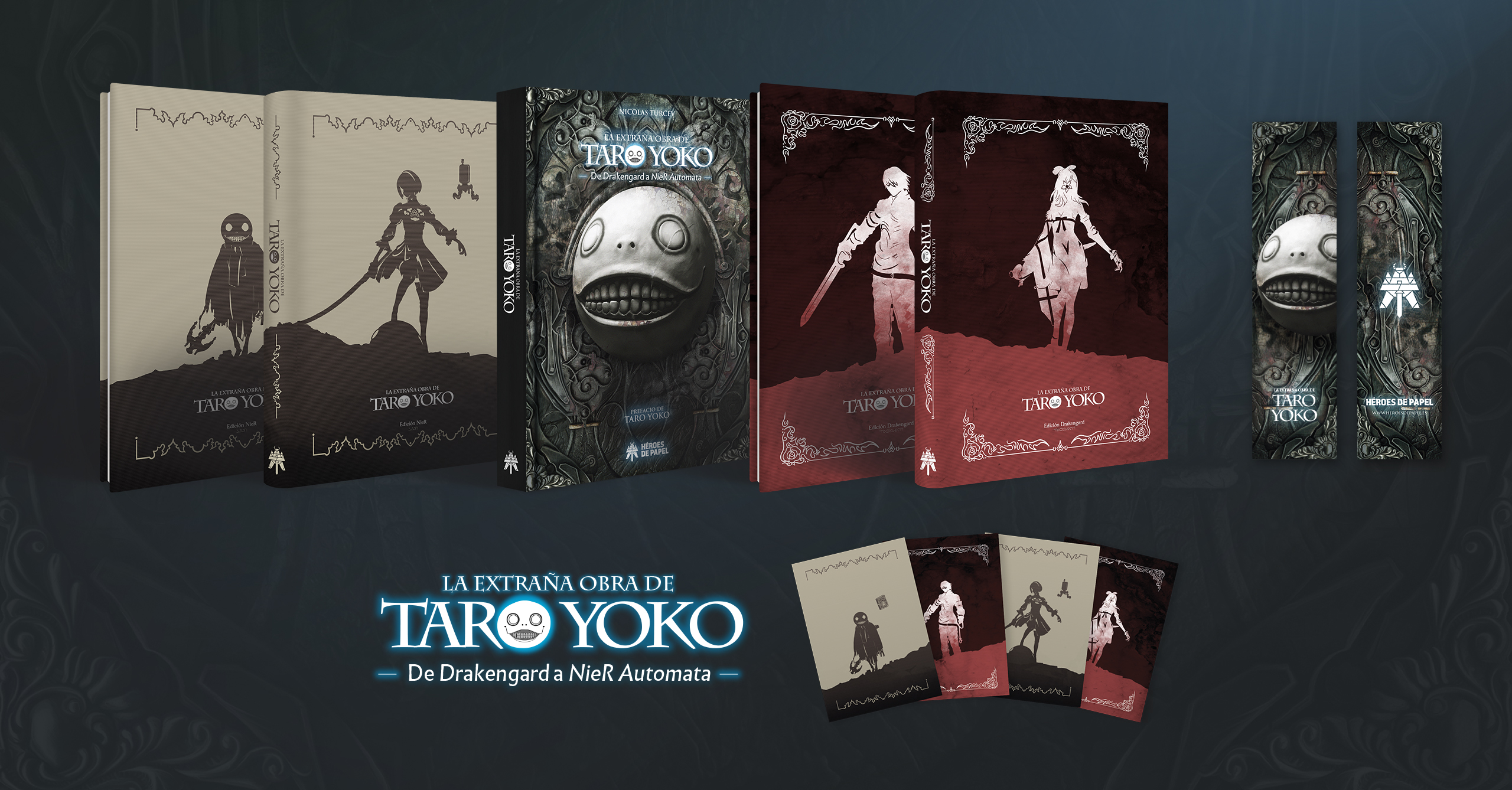 H roes De Papel Presenta Un Libro Dedicado A Las Obras De Yoko Taro H roes De Papel Presenta Un Libro Dedicado A Las Obras De Yoko Taro