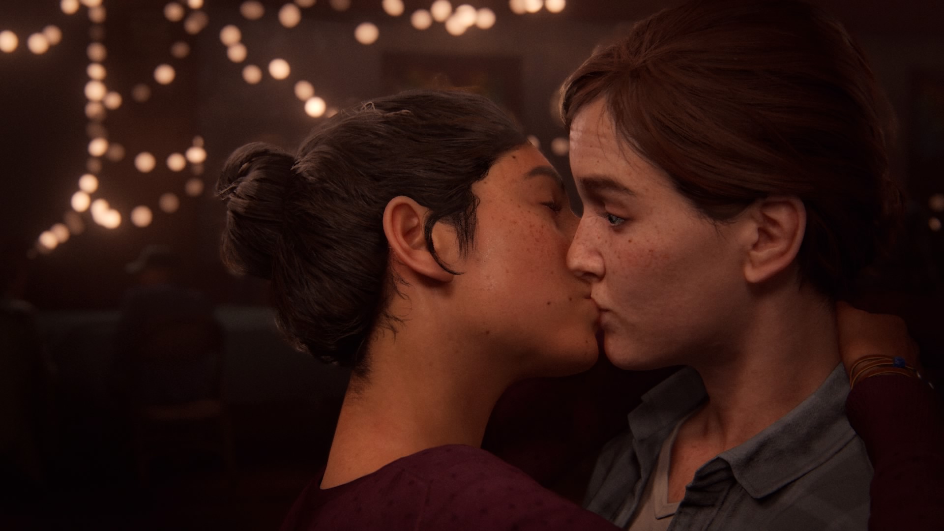 The Last of Us Parte II (beso)
