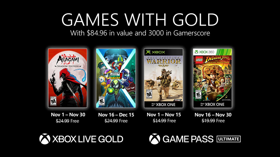games with gold noviembre