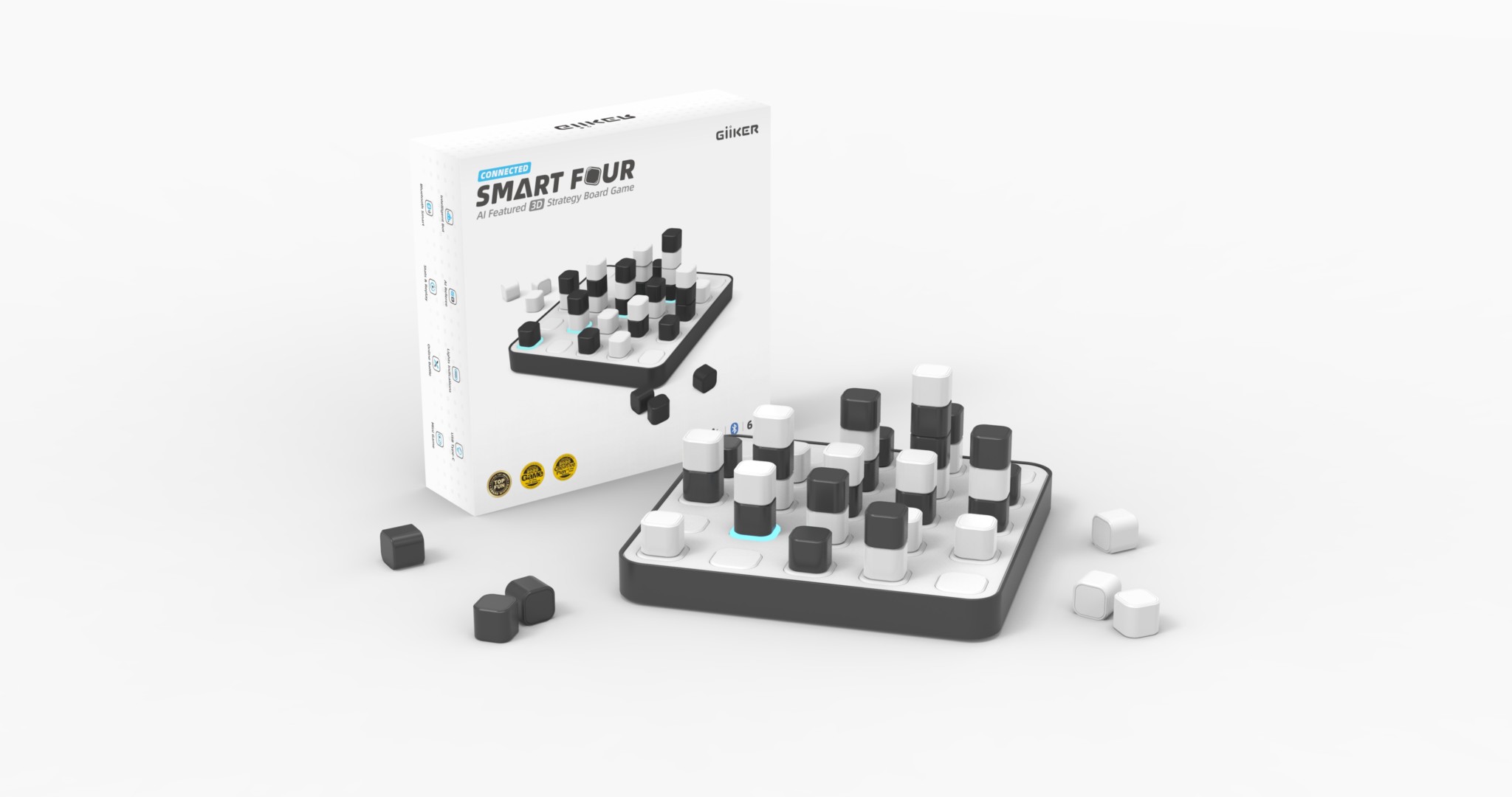 GiiKER Smart Four Connected Juego de Mesa