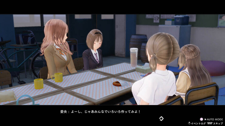 blue reflection second light characters blue reflection second light characters
