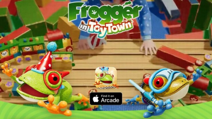 Frogger In Toy Town