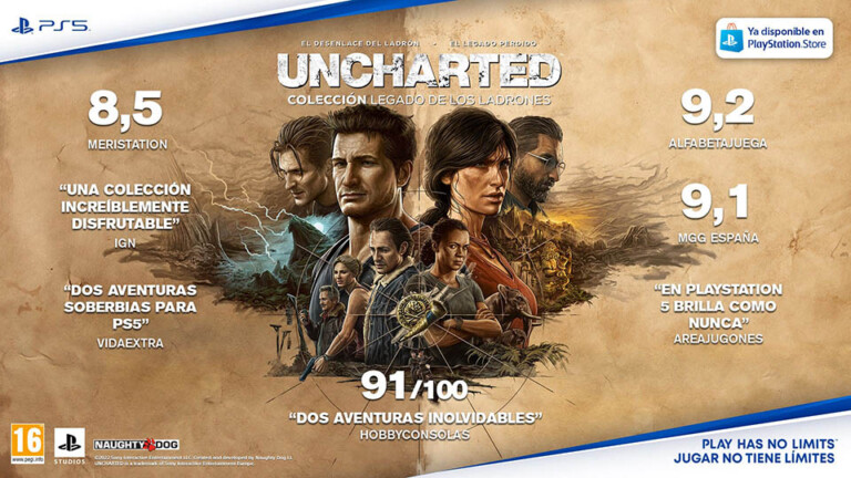 Uncharted: Colección Legado de los Ladrones