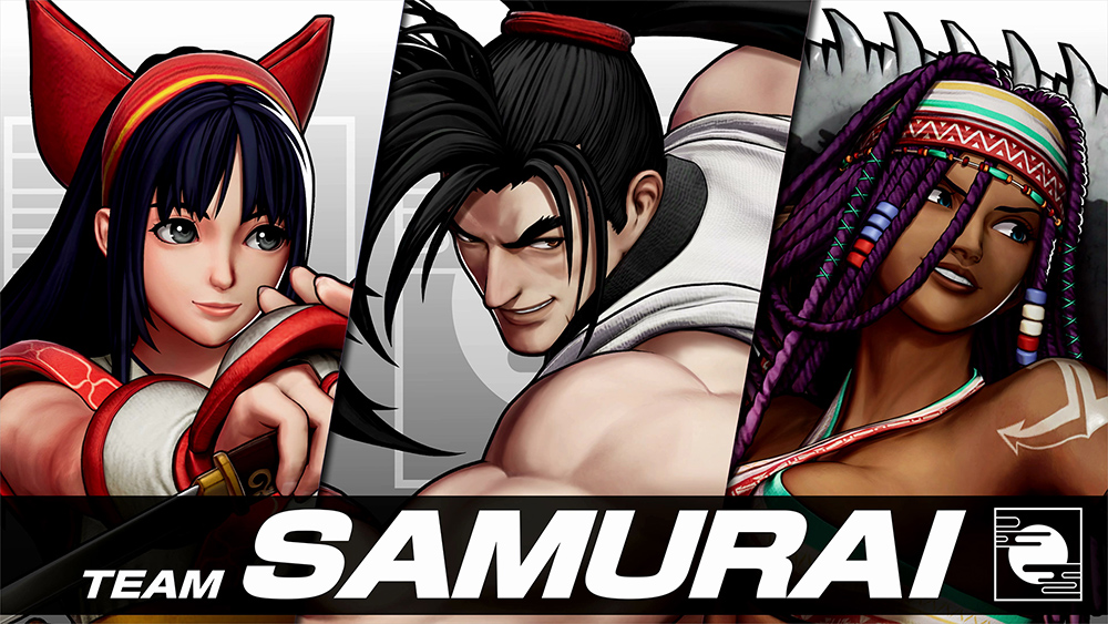 The King of Fighters XV Equipo Samurai