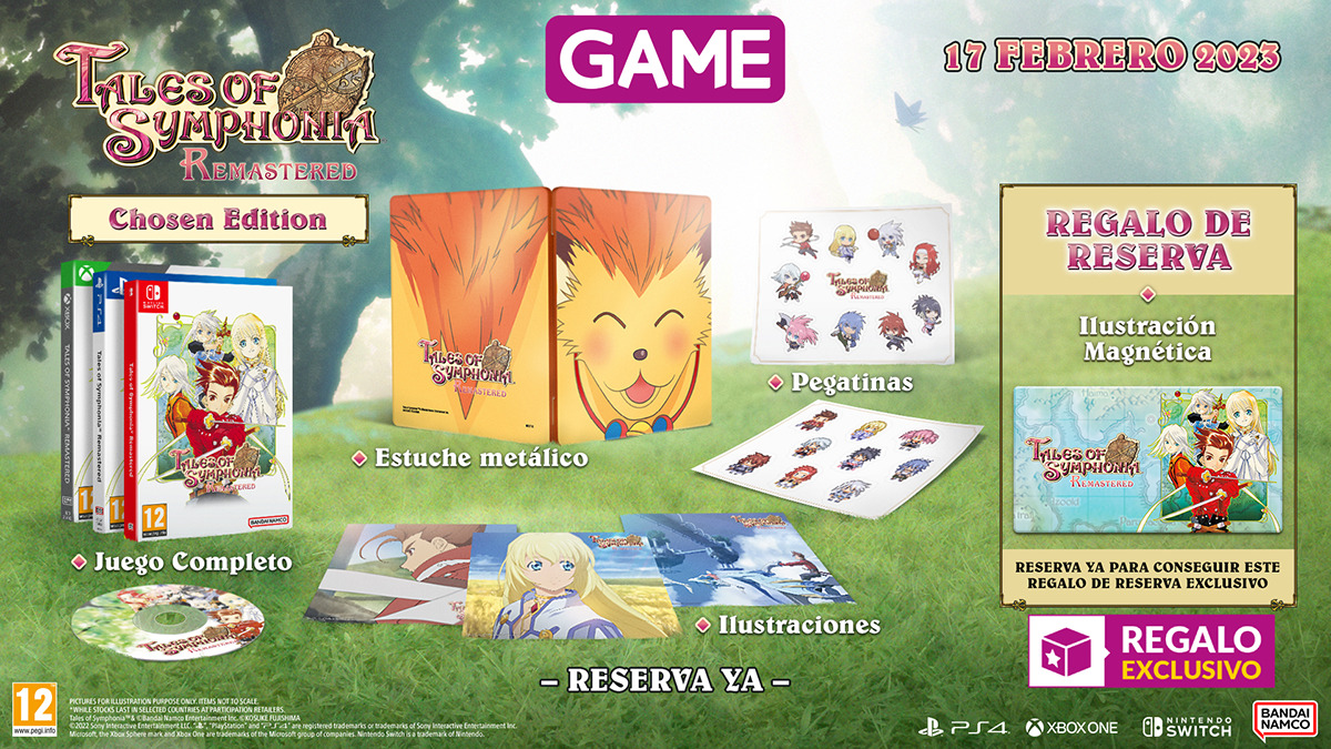 Reserva TALES OF SYMPHONIA REMASTERED