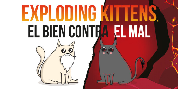 Exploding Kittens El bien contra el mal