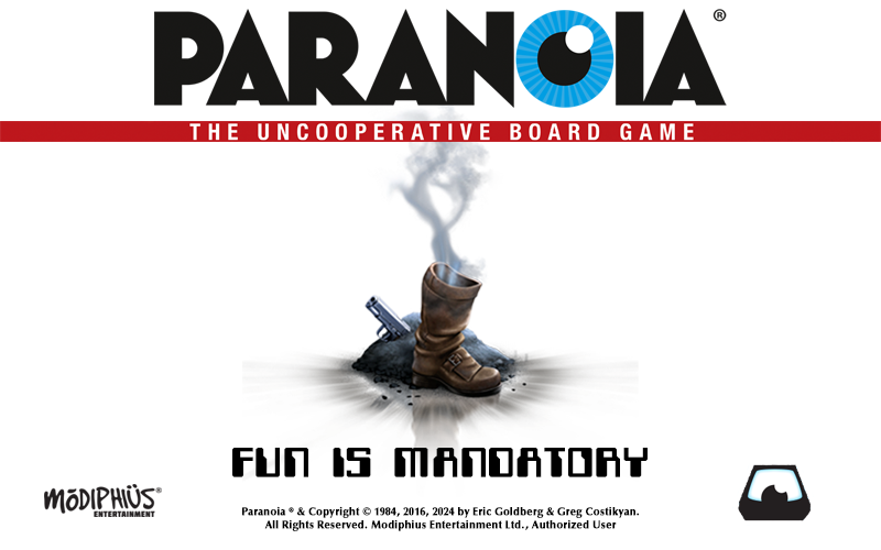 Paranoia: The Uncooperative Board Game