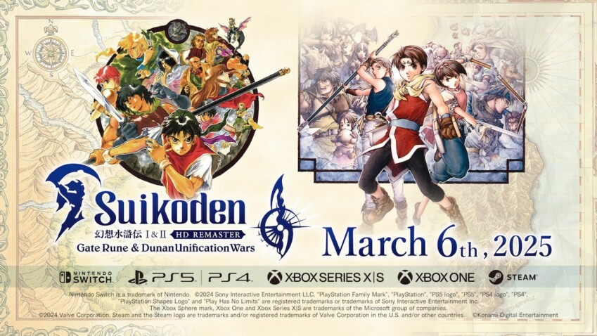 Suikoden I&II HD Remaster