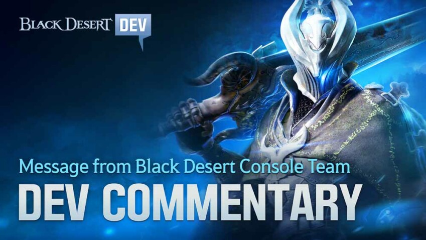 Black desert console