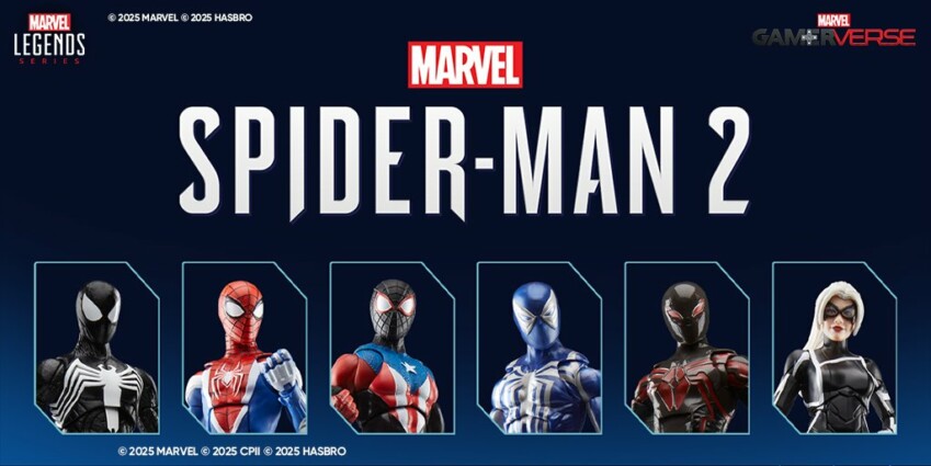 nuevas figuras Marvel Legends Series Gamerverse