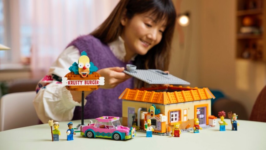 set LEGO Icons The Simpsons: Krusty Burger