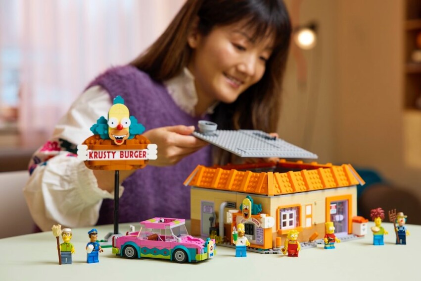 set LEGO Icons The Simpsons: Krusty Burger
