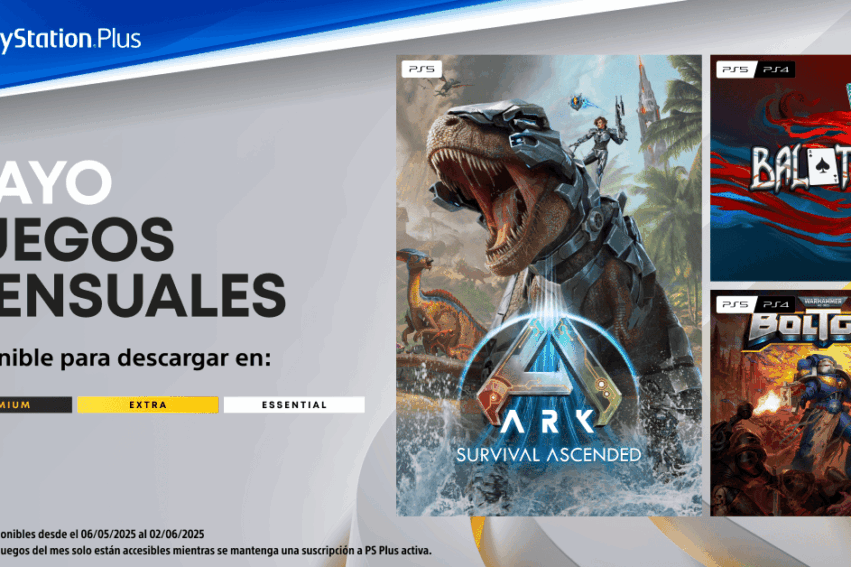 juegos del mes de Mayo de PlayStation Plus