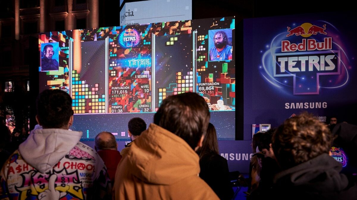 Red Bull Tetris