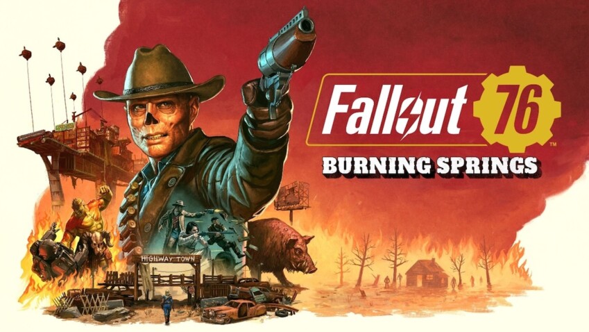 Fallout 76 Burning springs