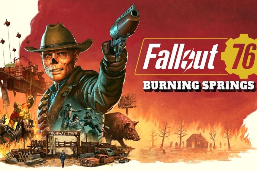 Fallout 76 Burning springs