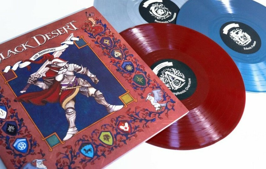 vinilo del 10.º aniversario de Black Desert