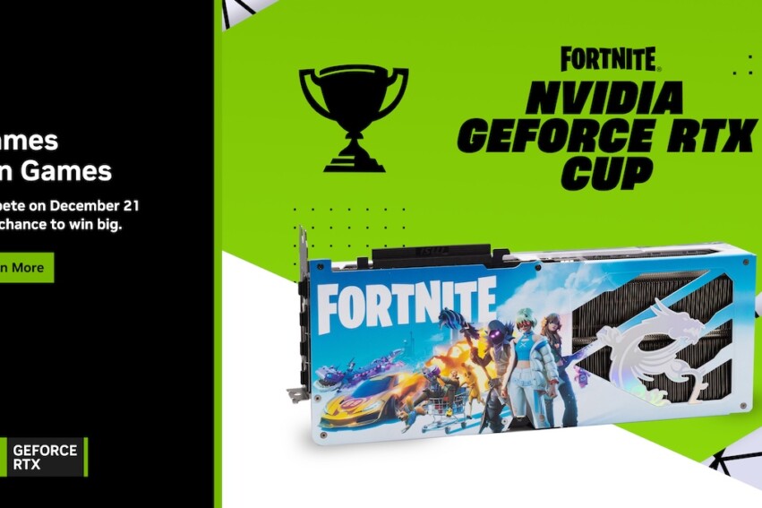 NVIDIA GeForce RTX Cup de Fortnite