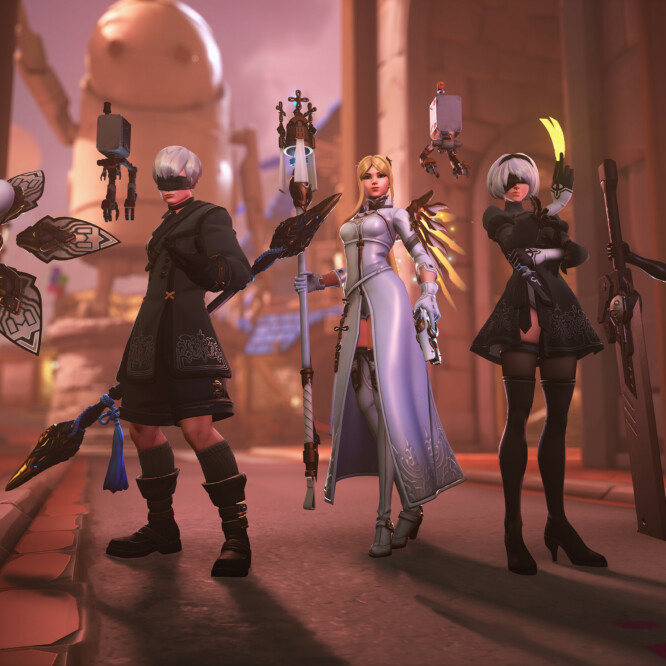 Overwatch x NieR Automata opinión