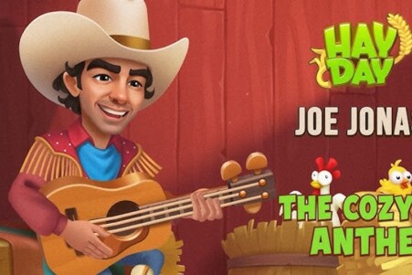 Joe Jonas y Hay Day