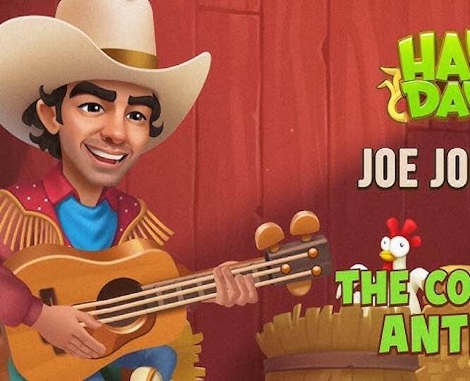 Joe Jonas y Hay Day