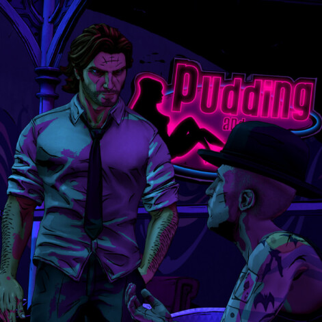 Ilustración editorial sobre el retraso de la versión de Nintendo Switch de The Wolf Among Us Remastered