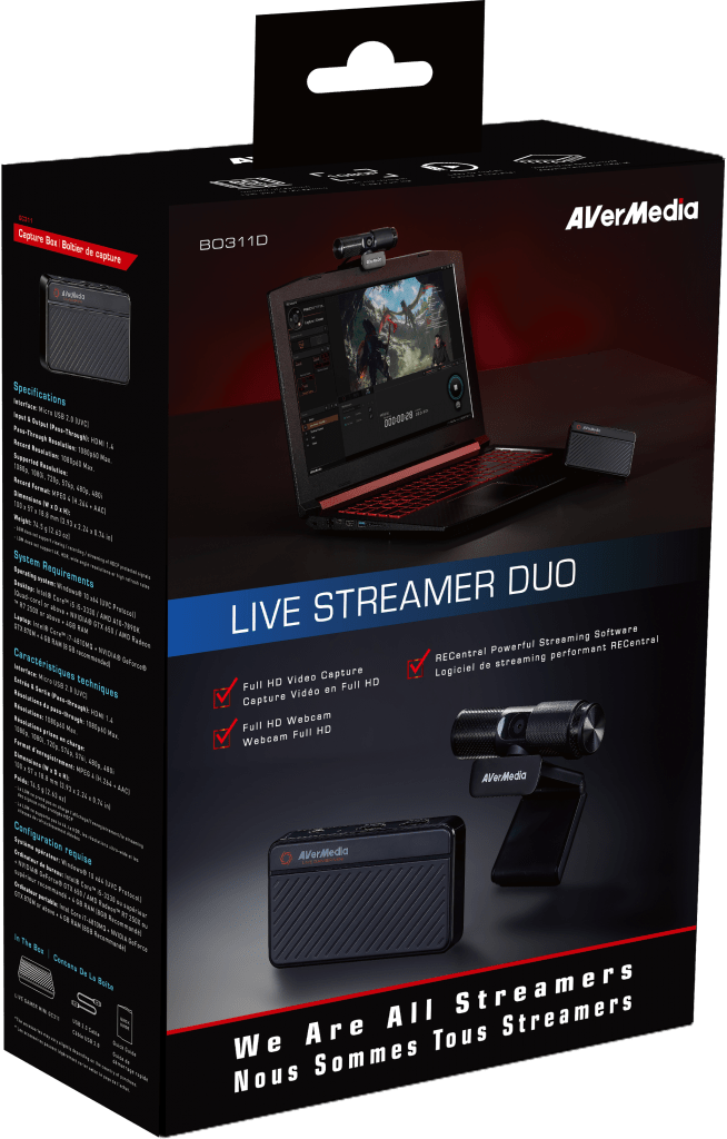 AverMedia pack Streamer DUO