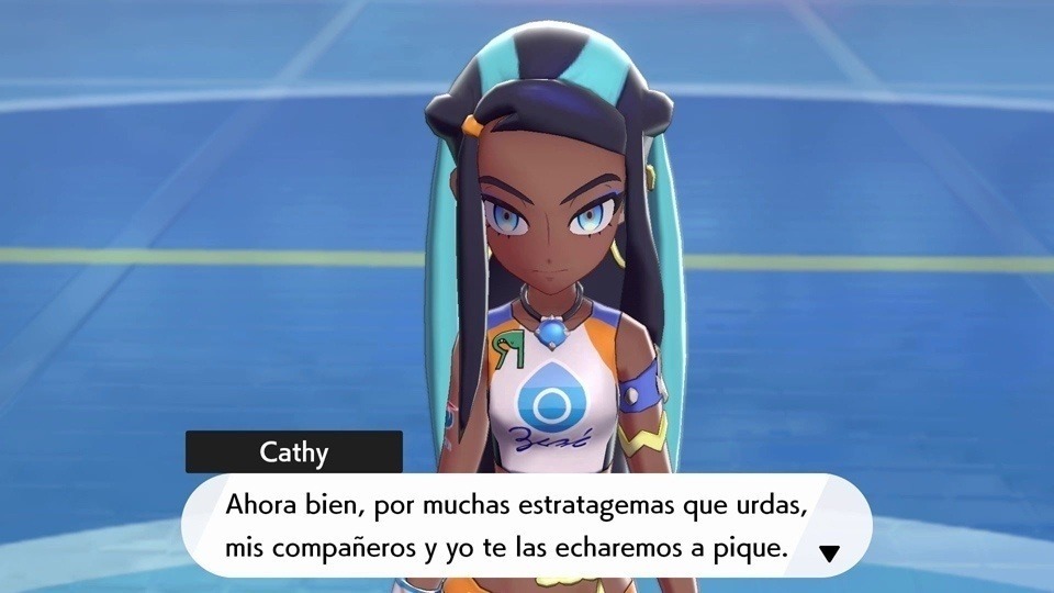 Cathy Pokémon Espada y Escudo